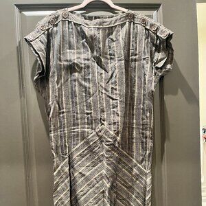 Vintage Dress in Gold Size 8 Good Condition